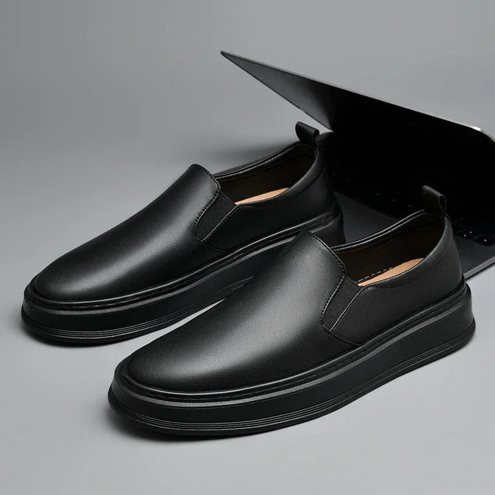 Men's Genuine Leather Slip-On Loafers | Refined All-Day Comfort Design 4