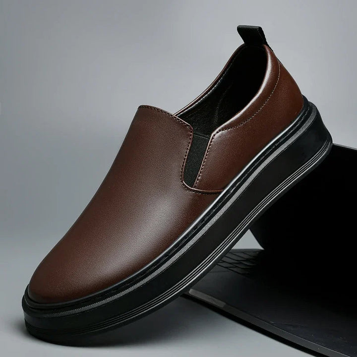 Men's Genuine Leather Slip-On Loafers | Refined All-Day Comfort Design 6