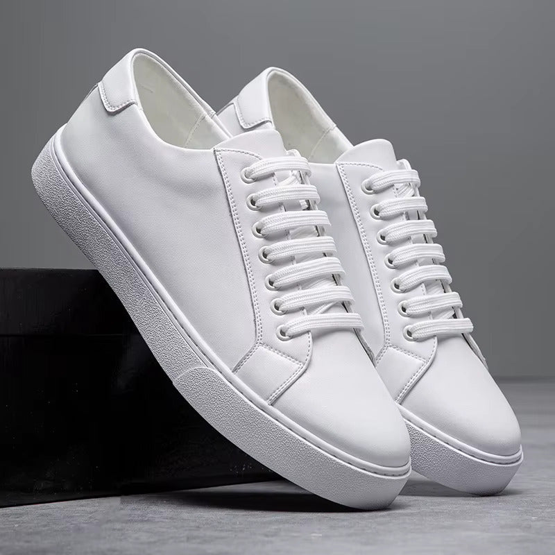 Men's Genuine Leather Sneakers | Refined All-Day Comfort Fit 9