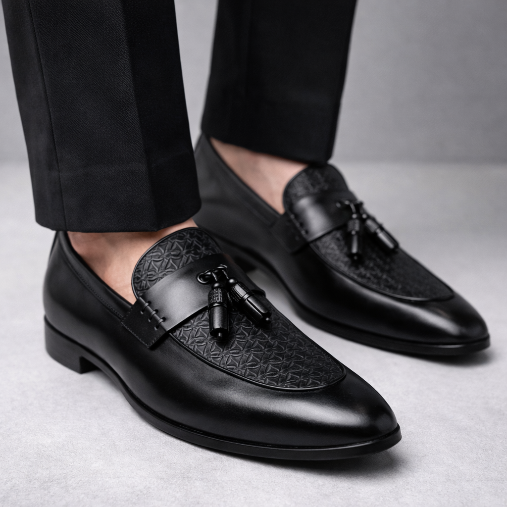 Men's Genuine Leather Tassel Shoes | Refined Everyday Essential 5