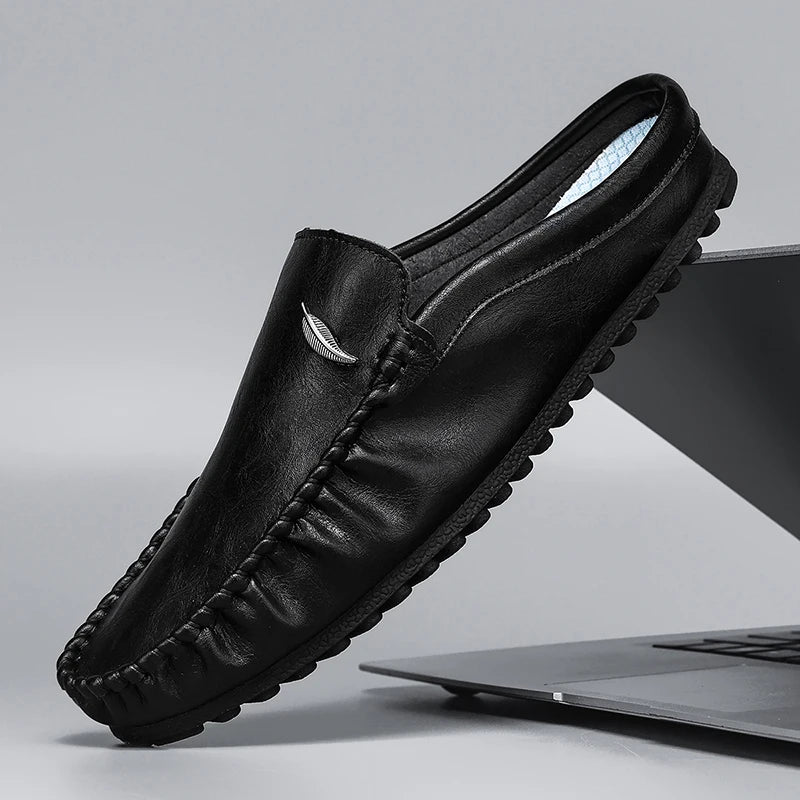 Men's Handmade Leather Loafers | Breathable Comfortable Casual Flats