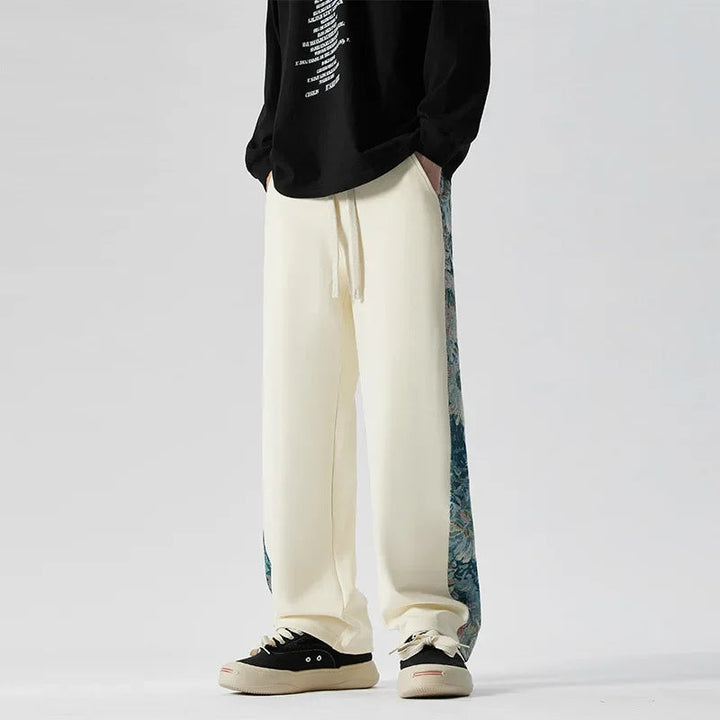 Men's Heavyweight Cotton Blend Vintage Sweatpants | Effortless Heritage Comfort Fit 2
