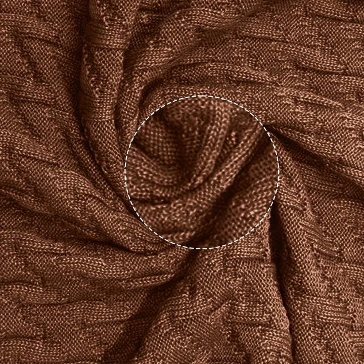 Men's Herringbone Knit Sweater | Stylish Turtleneck Comfort for Winter Layering