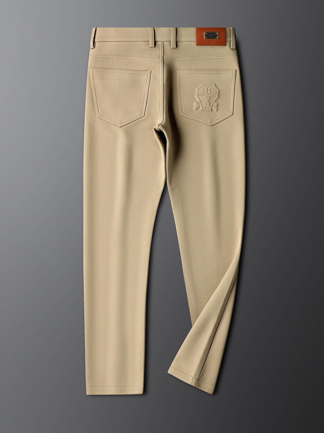 Men's Herringbone Trousers | Tailored Elegant Dress Pants | Sophisticated Comfort Fit