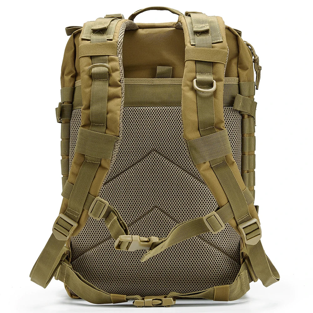 Men's High-Density Nylon Tactical Backpack | Durable Outdoor Adventure Essential 1