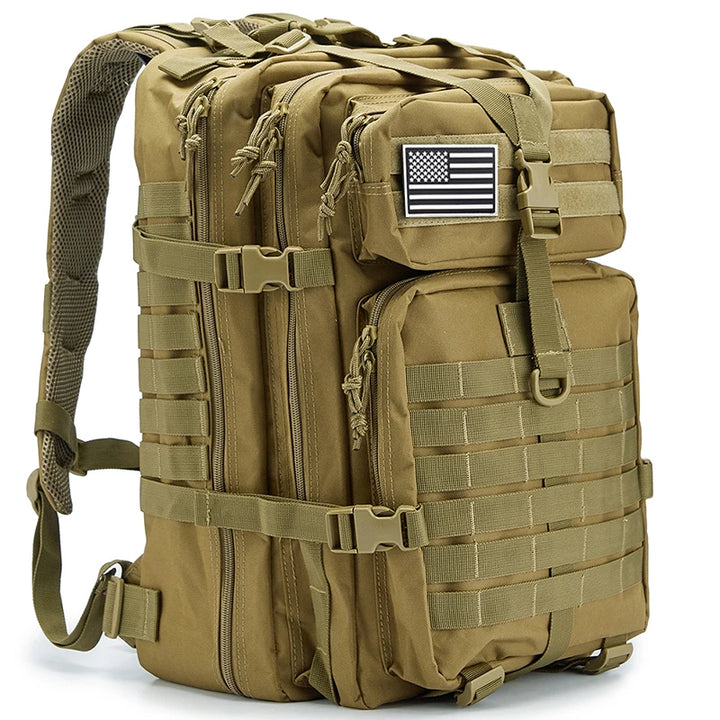Men's High-Density Nylon Tactical Backpack | Durable Outdoor Adventure Essential 2