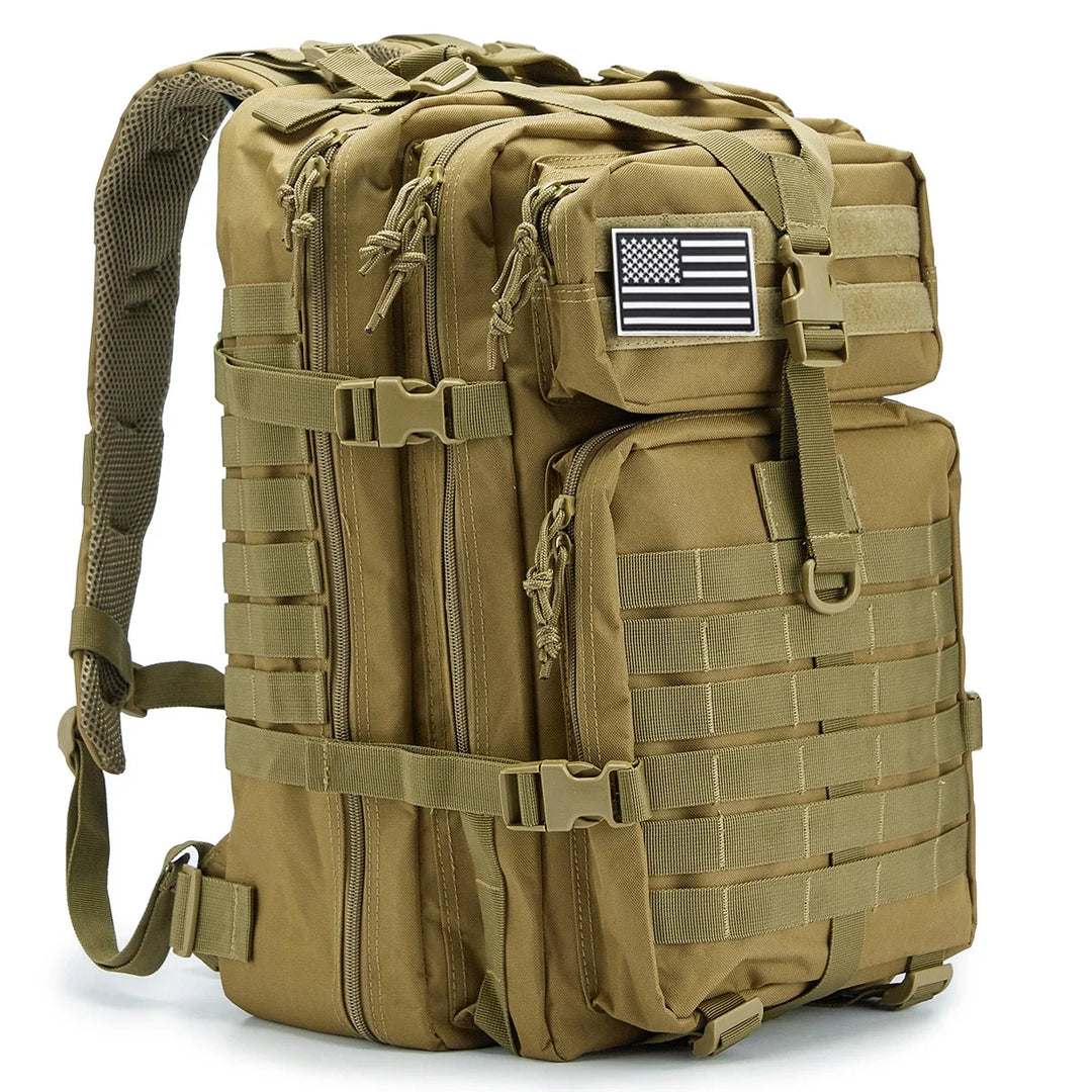 Men's High-Density Nylon Tactical Backpack | Durable Outdoor Adventure Essential 6