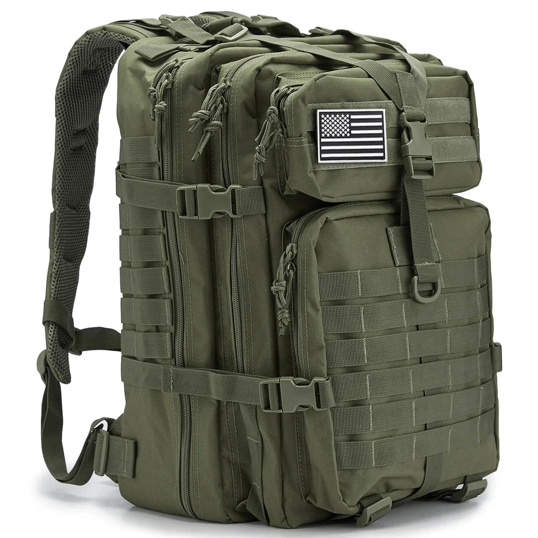 Men's High-Density Nylon Tactical Backpack | Durable Outdoor Adventure Essential 7