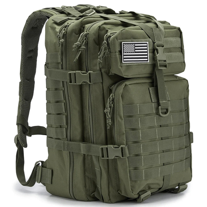Men's High-Density Nylon Tactical Backpack | Durable Outdoor Adventure Essential 7