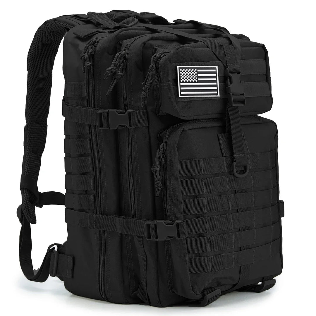 Men's High-Density Nylon Tactical Backpack | Durable Outdoor Adventure Essential 8