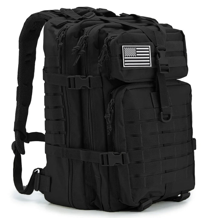 Men's High-Density Nylon Tactical Backpack | Durable Outdoor Adventure Essential 8