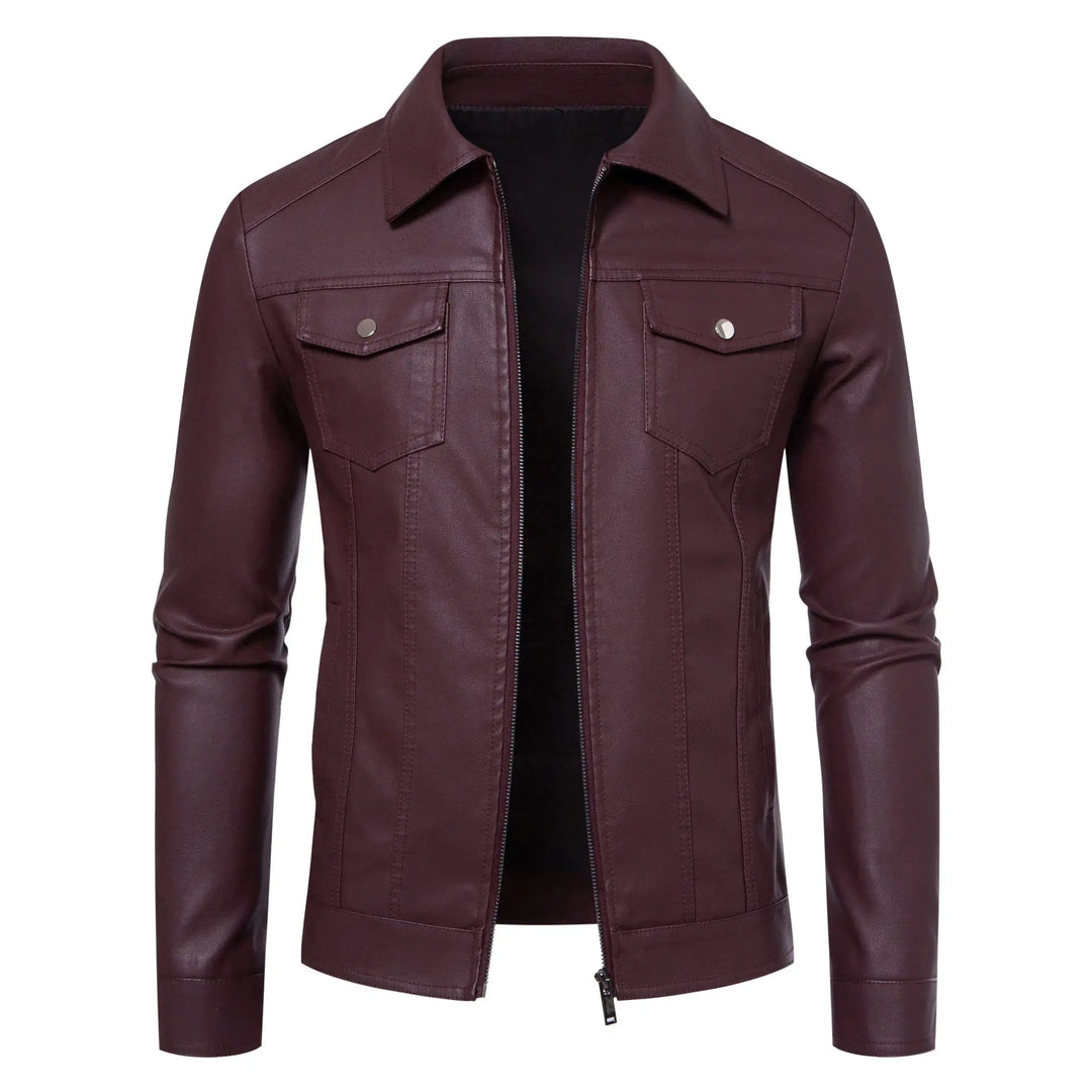 Men's High-Quality Leather Jacket | Sleek Modern Street Style 1