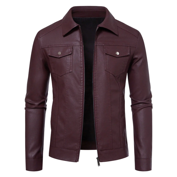 Men's High-Quality Leather Jacket | Sleek Modern Street Style 1