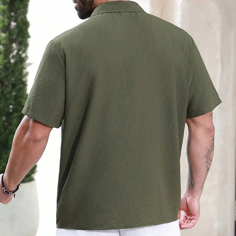 Men's Ice Breathable Casual Shirt | Lightweight Summer Comfort Fit