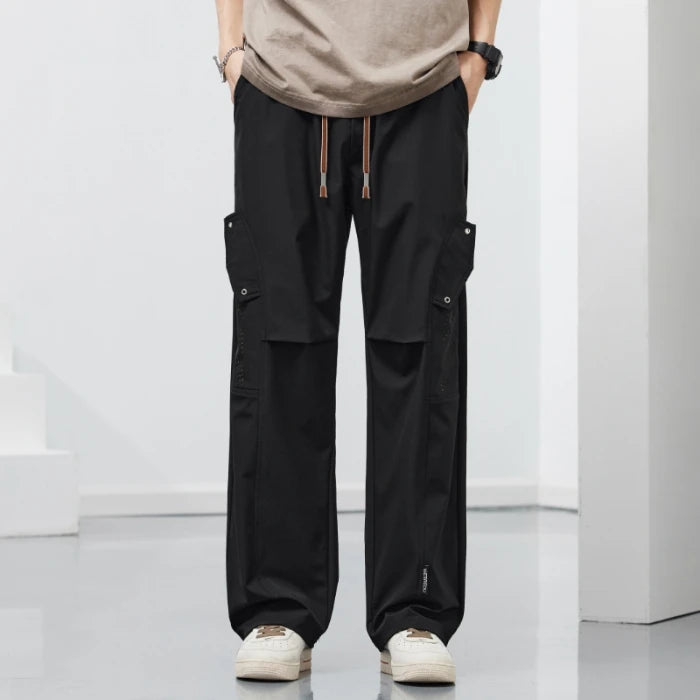 Men's Ice Silk Cargo Pants | Lightweight Breathable Comfort Fit | Plus Size Available 8