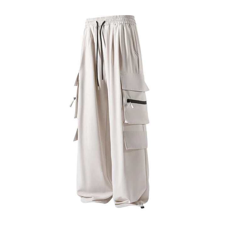 Men's Ice Silk Cargo Pants | Lightweight Waterproof Comfort Fit | Casual Versatile Design 2