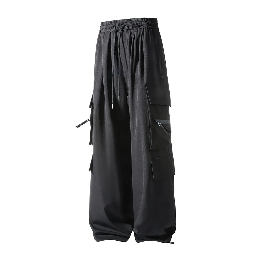 Men's Ice Silk Cargo Pants | Lightweight Waterproof Comfort Fit | Casual Versatile Design 4