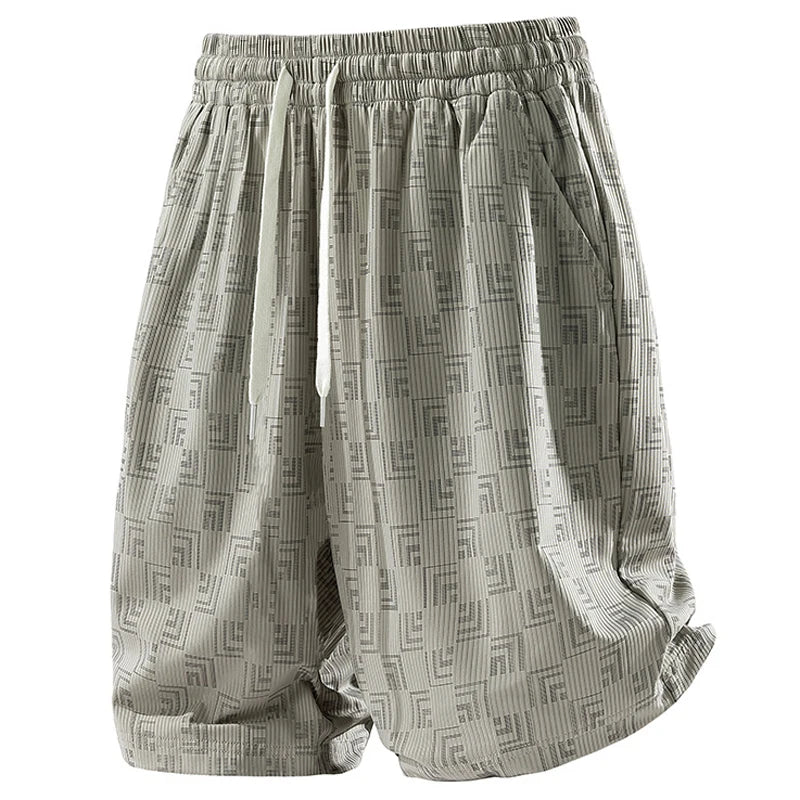 Men's Ice Silk Cargo Shorts | Lightweight Breathable Summer Essential 3