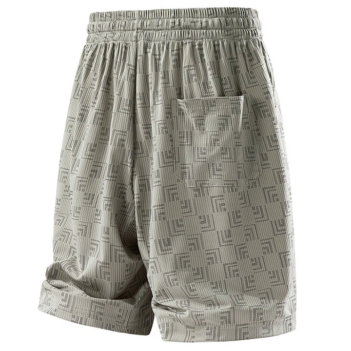 Men's Ice Silk Cargo Shorts | Lightweight Breathable Summer Essential 4