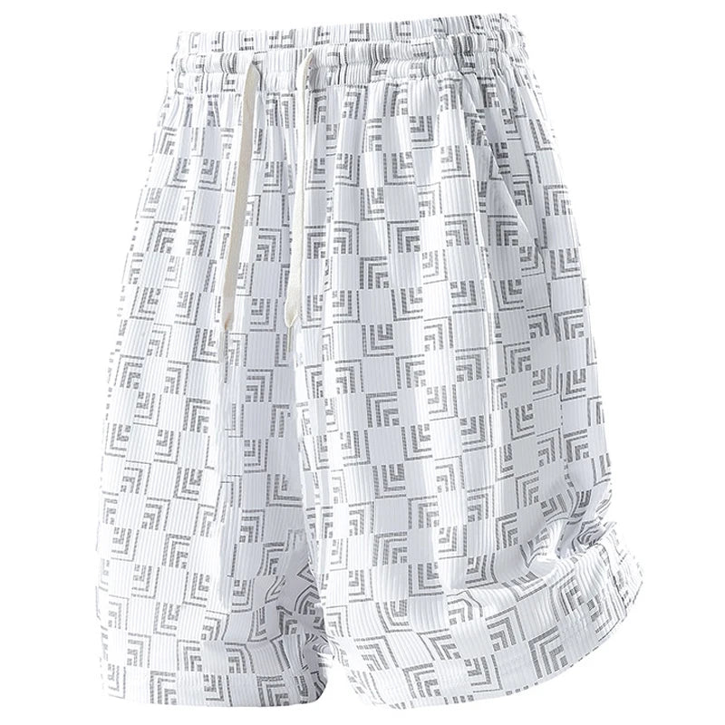 Men's Ice Silk Cargo Shorts | Lightweight Breathable Summer Essential 5