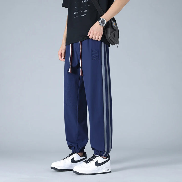 Men's Ice Silk Jogger Pants | Lightweight Stretch Comfort Fit 3