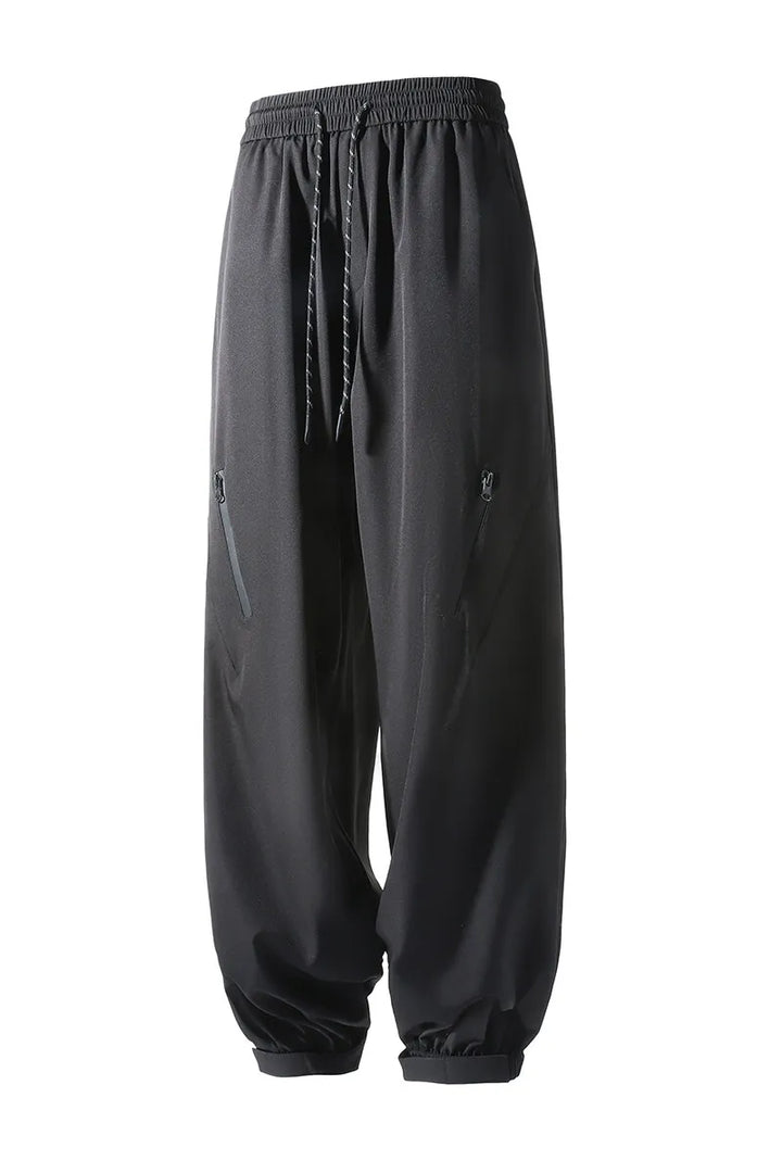 Men's Ice Silk Loose Trousers | Lightweight Breathable Comfort Fit 5