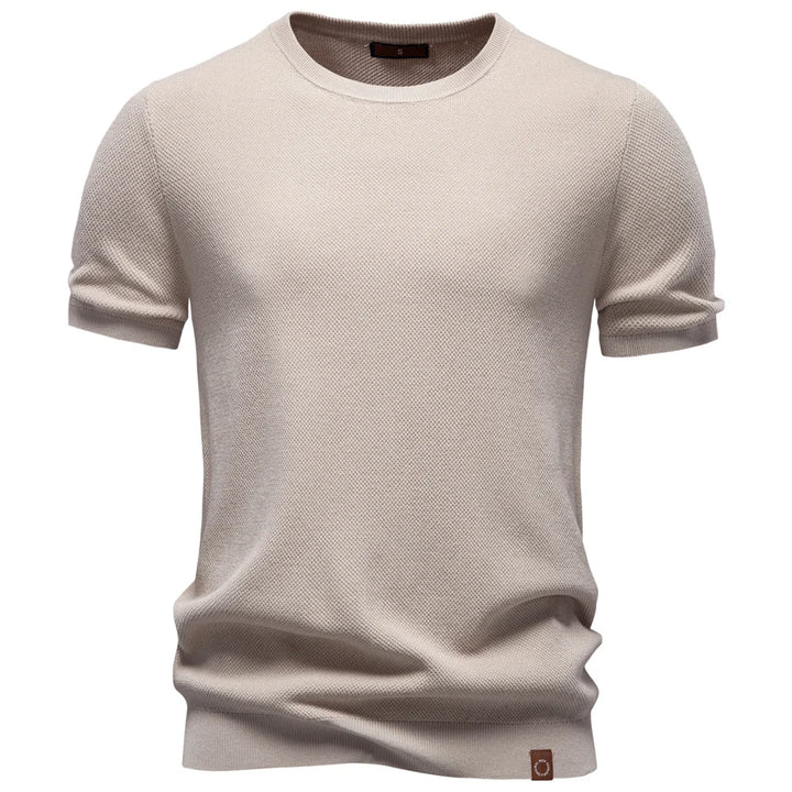 Men's Ice Silk O-Neck T-Shirt | Lightweight Breathable Everyday Comfort 7