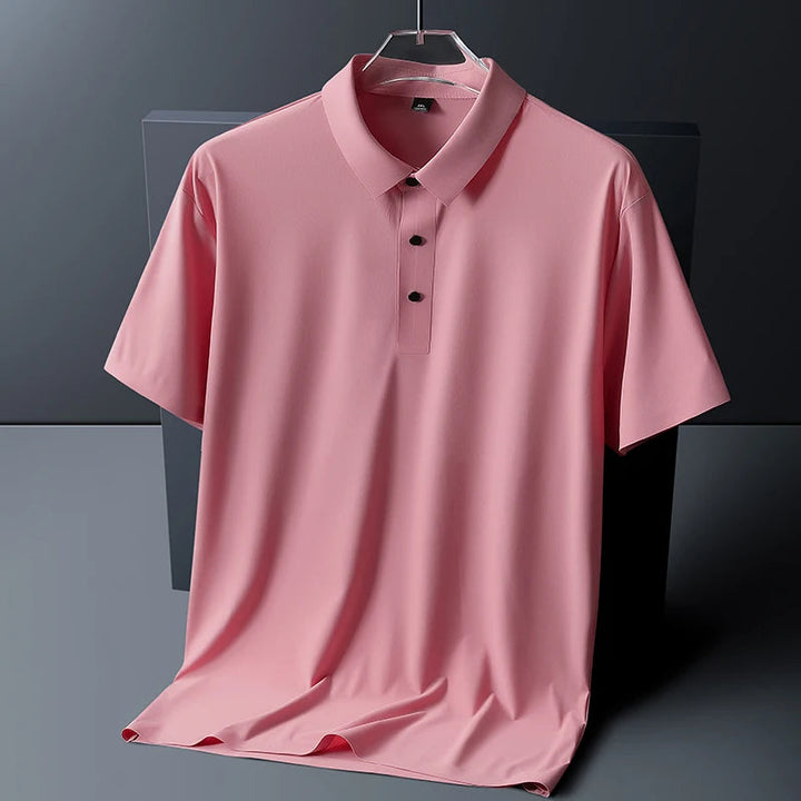 Men's Ice Silk Polo Shirt | Breathable Comfort for Active Days 0