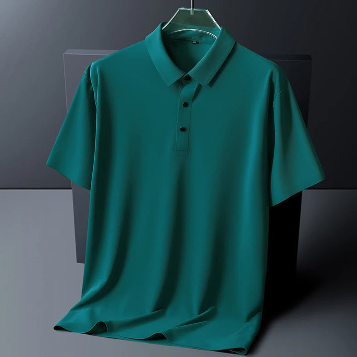 Men's Ice Silk Polo Shirt | Breathable Comfort for Active Days 1