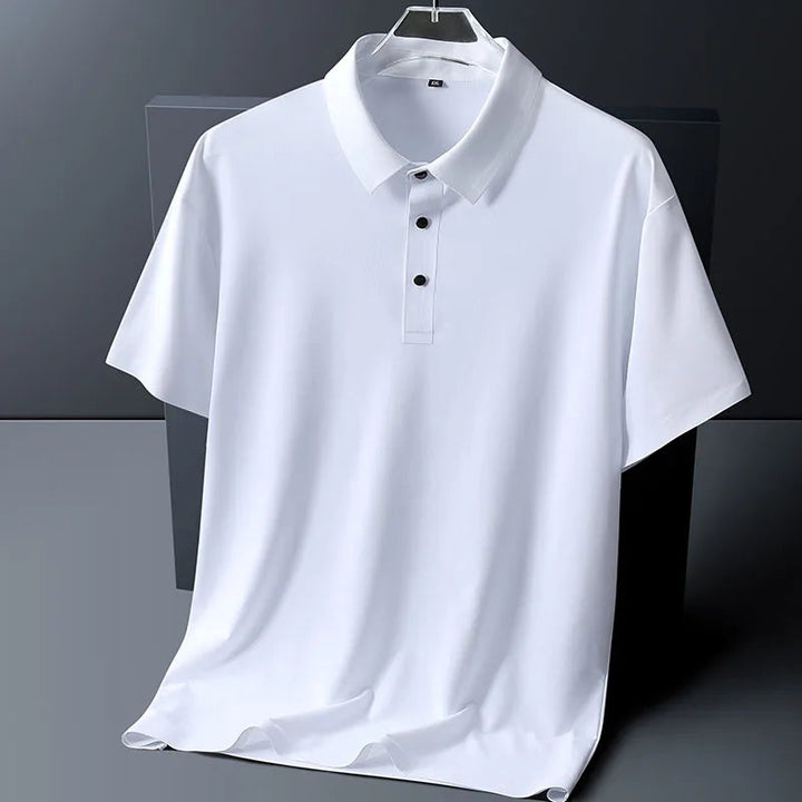 Men's Ice Silk Polo Shirt | Breathable Comfort for Active Days 2