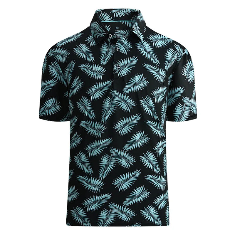 Men's Ice Silk Polo Shirt | Lightweight Breathable Summer Essential