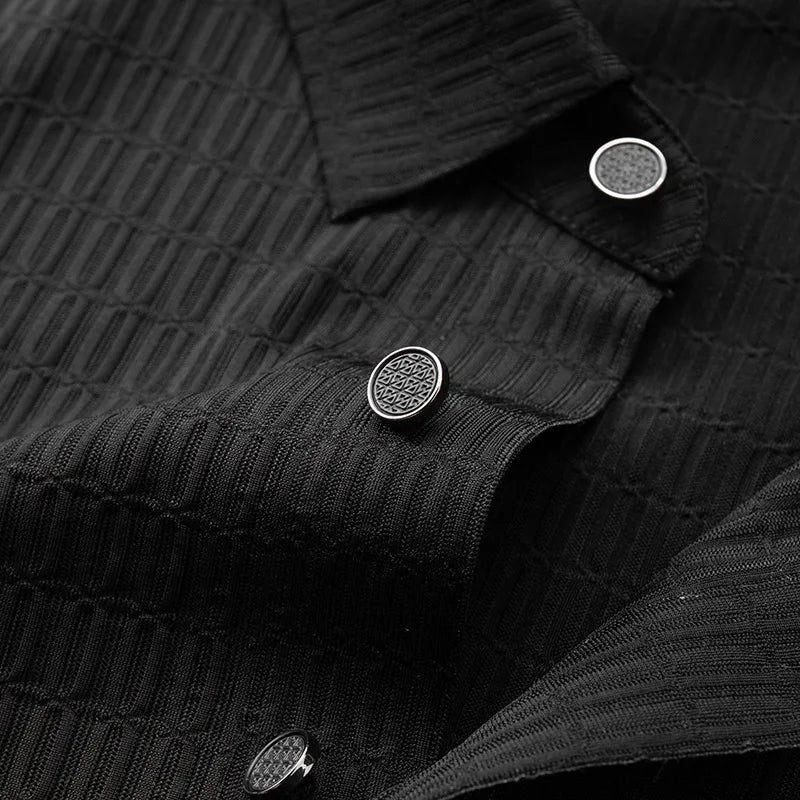 Men's Ice Silk Polo Shirt | Lightweight Breathable Summer Essential