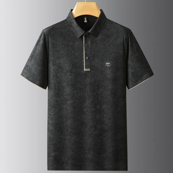 Men's Ice Silk Polo Shirt | Stylish Breathable Summer Essential