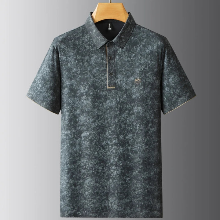 Men's Ice Silk Polo Shirt | Stylish Breathable Summer Essential
