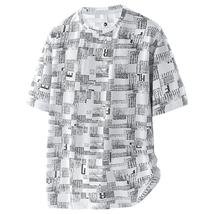 Men's Ice Silk Short-Sleeved T-Shirt | Lightweight Breathable Summer Essential 3