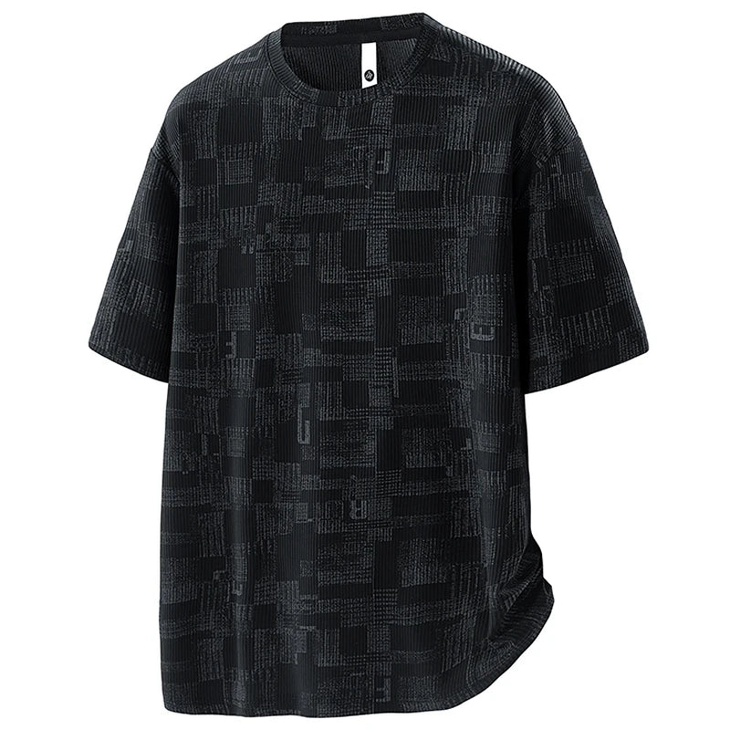 Men's Ice Silk Short-Sleeved T-Shirt | Lightweight Breathable Summer Essential 4