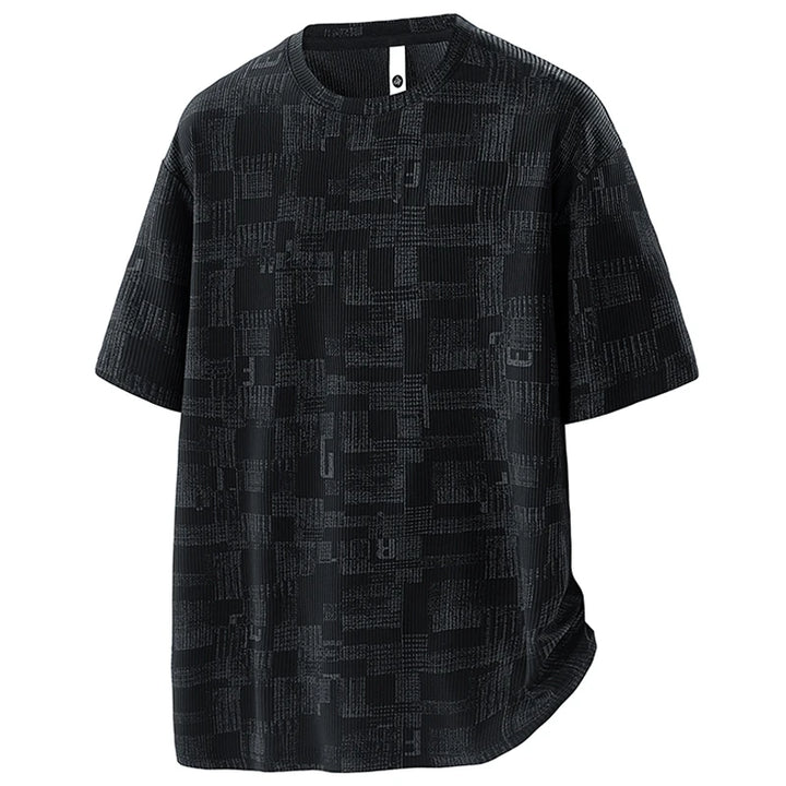 Men's Ice Silk Short-Sleeved T-Shirt | Lightweight Breathable Summer Essential 4