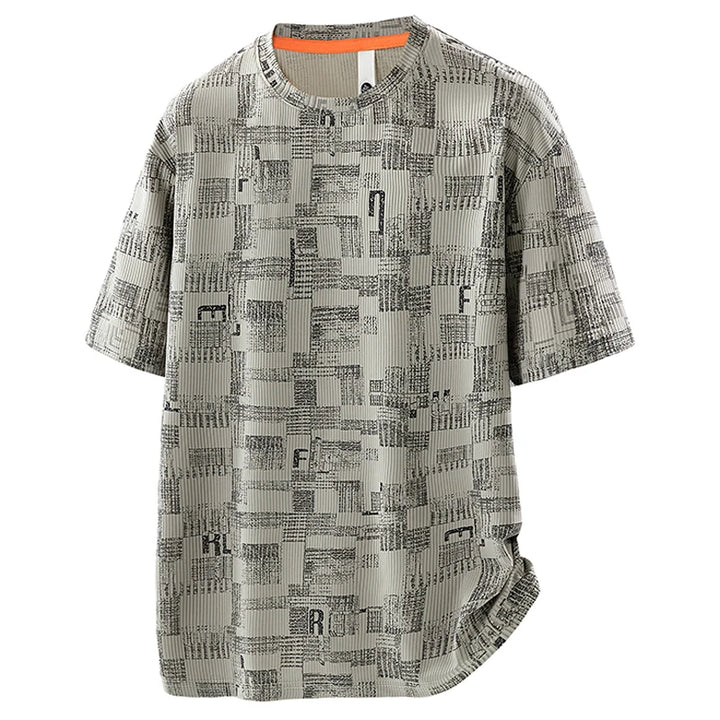 Men's Ice Silk Short-Sleeved T-Shirt | Lightweight Breathable Summer Essential 6