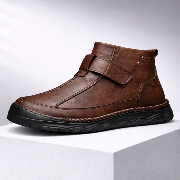 Men's Italian Leather Ankle Boots | Premium Comfort and Classic Style 0