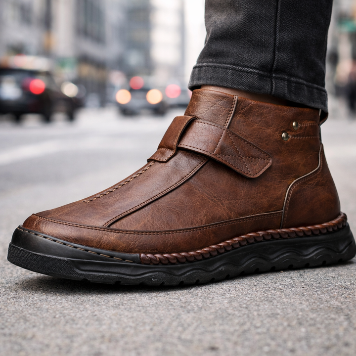 Men's Italian Leather Ankle Boots | Premium Comfort and Classic Style 1