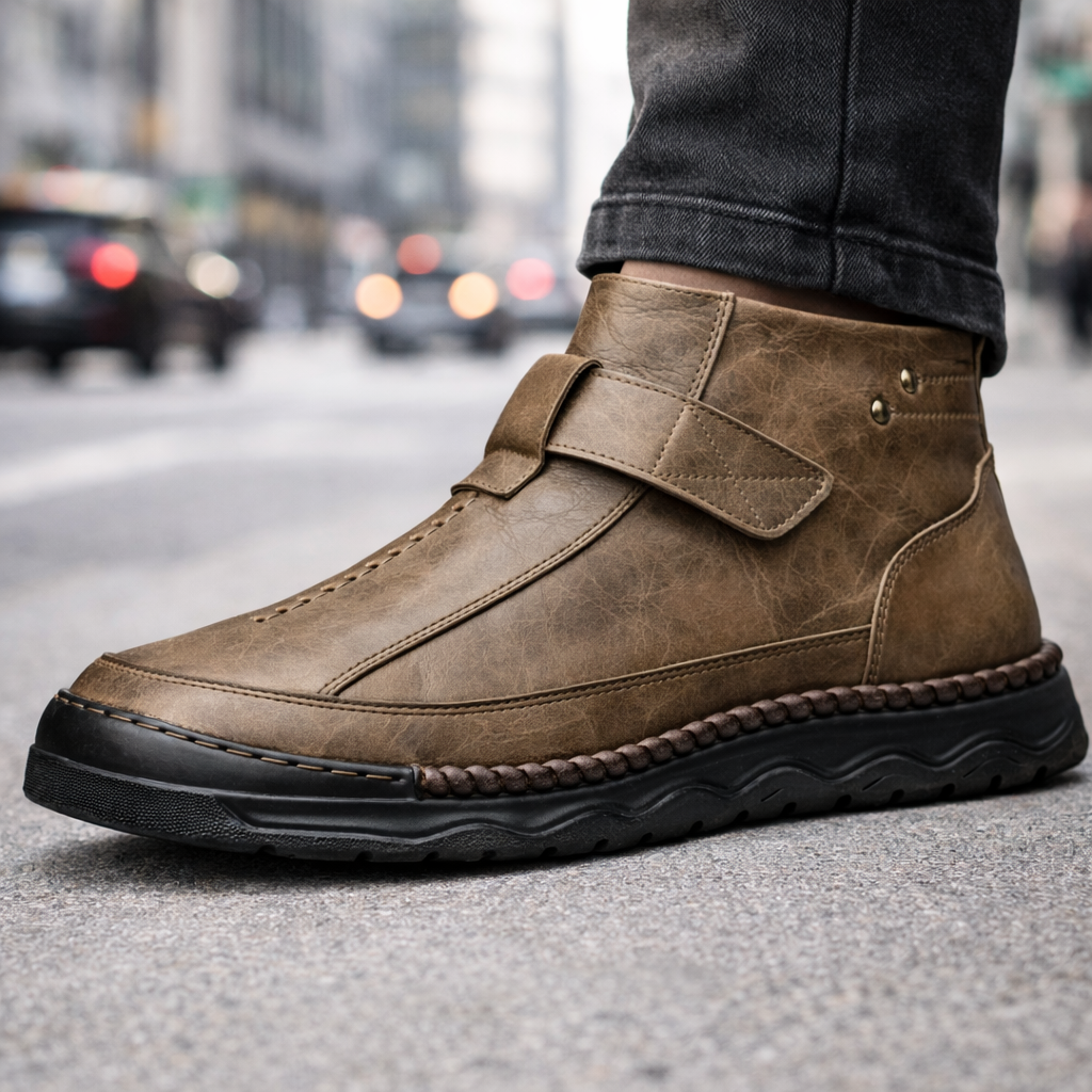 Men's Italian Leather Ankle Boots | Premium Comfort and Classic Style 6
