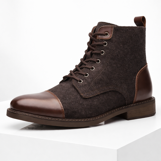 Men's Italian Leather Boots | Durable Comfort Design 0