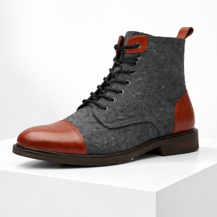 Men's Italian Leather Boots | Durable Comfort Design 3