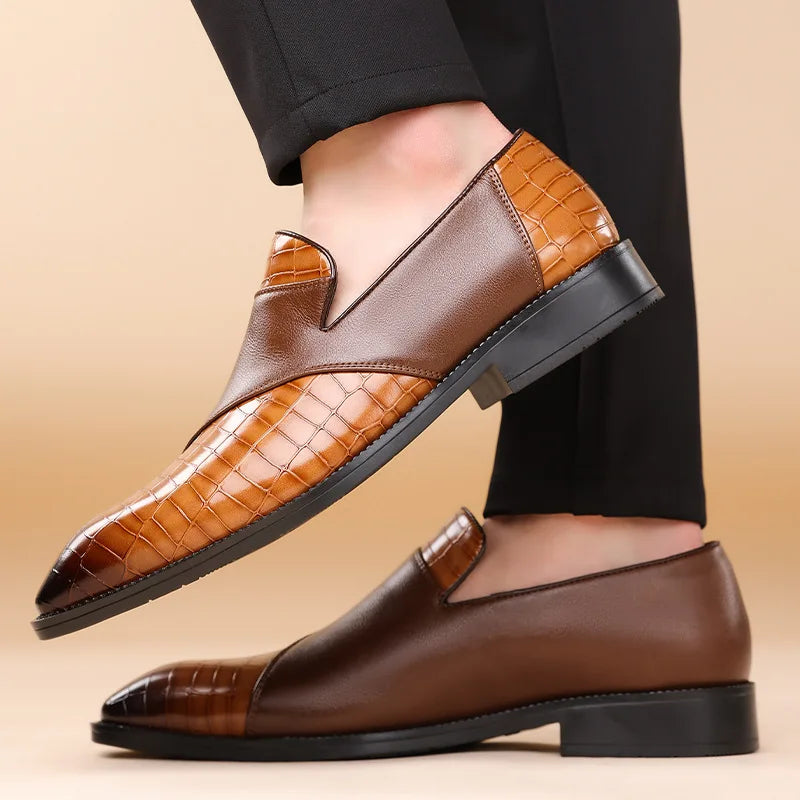 Men's Italian Leather Penny Loafers | Refined Orthopedic Comfort Design 3