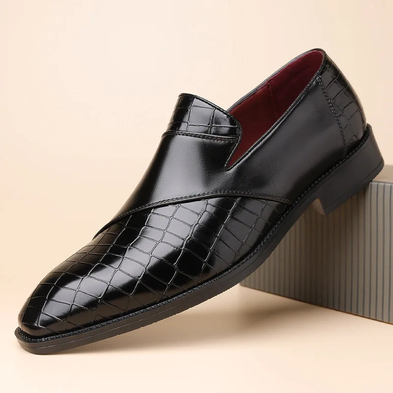 Men's Italian Leather Penny Loafers | Refined Orthopedic Comfort Design 4