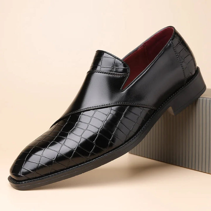Men's Italian Leather Penny Loafers | Refined Orthopedic Comfort Design 4