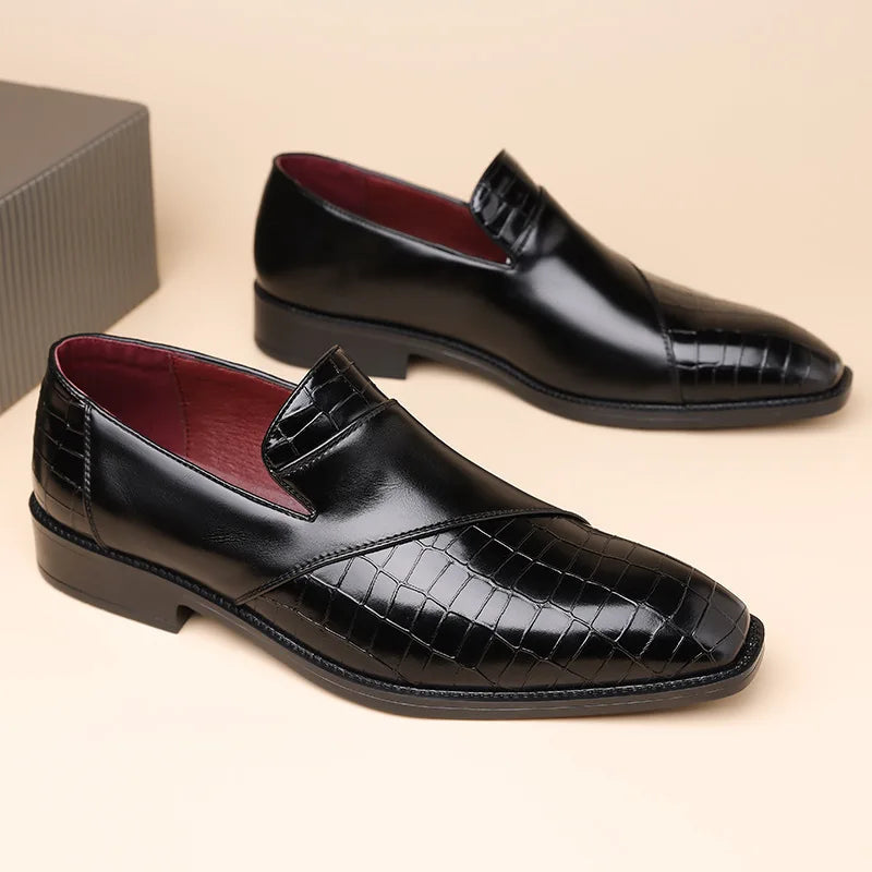 Men's Italian Leather Penny Loafers | Refined Orthopedic Comfort Design 5