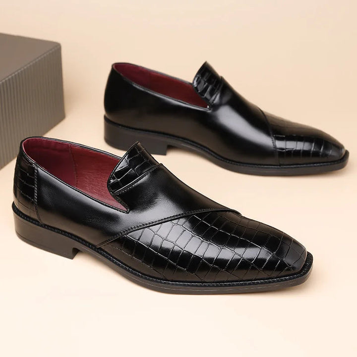 Men's Italian Leather Penny Loafers | Refined Orthopedic Comfort Design 5
