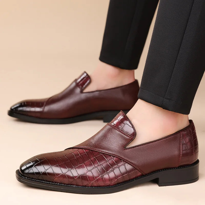Men's Italian Leather Penny Loafers | Refined Orthopedic Comfort Design 7