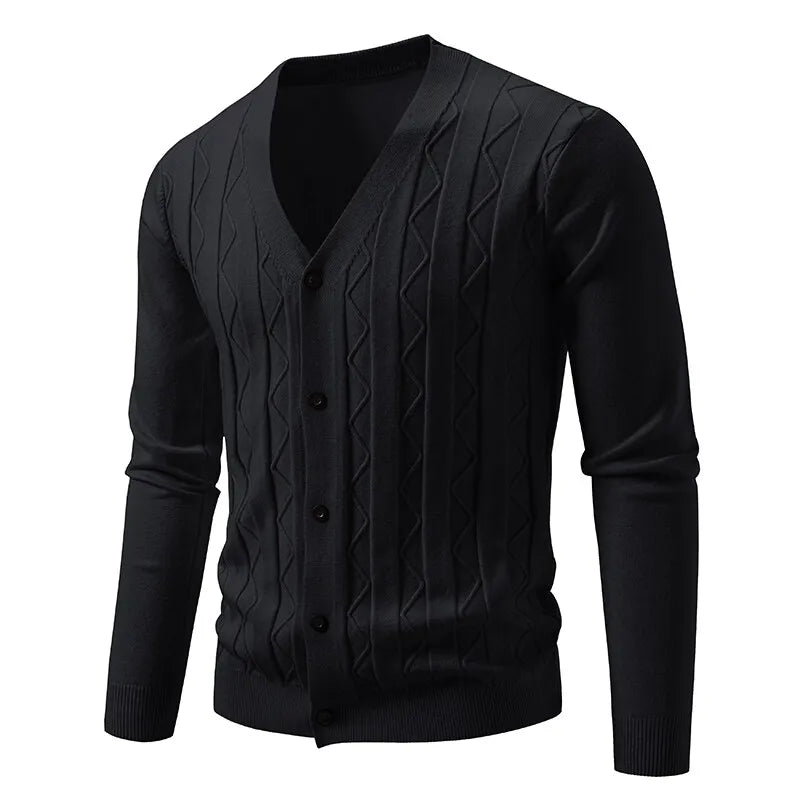 Men's Knit Cardigan Sweater | Tailored Smart Casual Layering 6